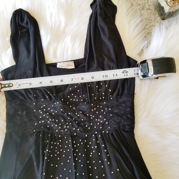 MADE IN USA Layered Top with lace - Picture 6 of 8